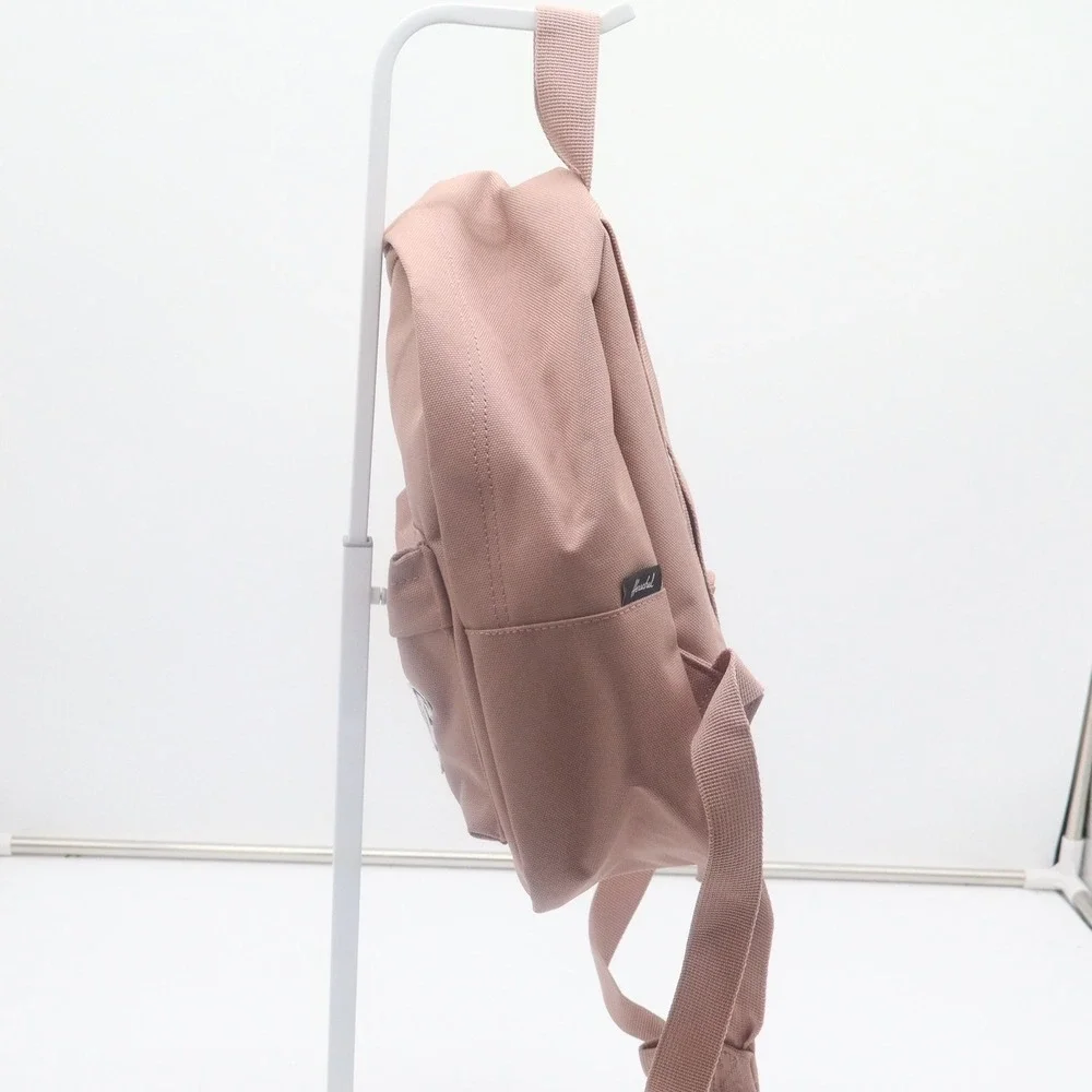 Herschel Supply Co Nova Mini Backpack Ash Rose Pink Canvas Small Travel Bag - Picture 7 of 15